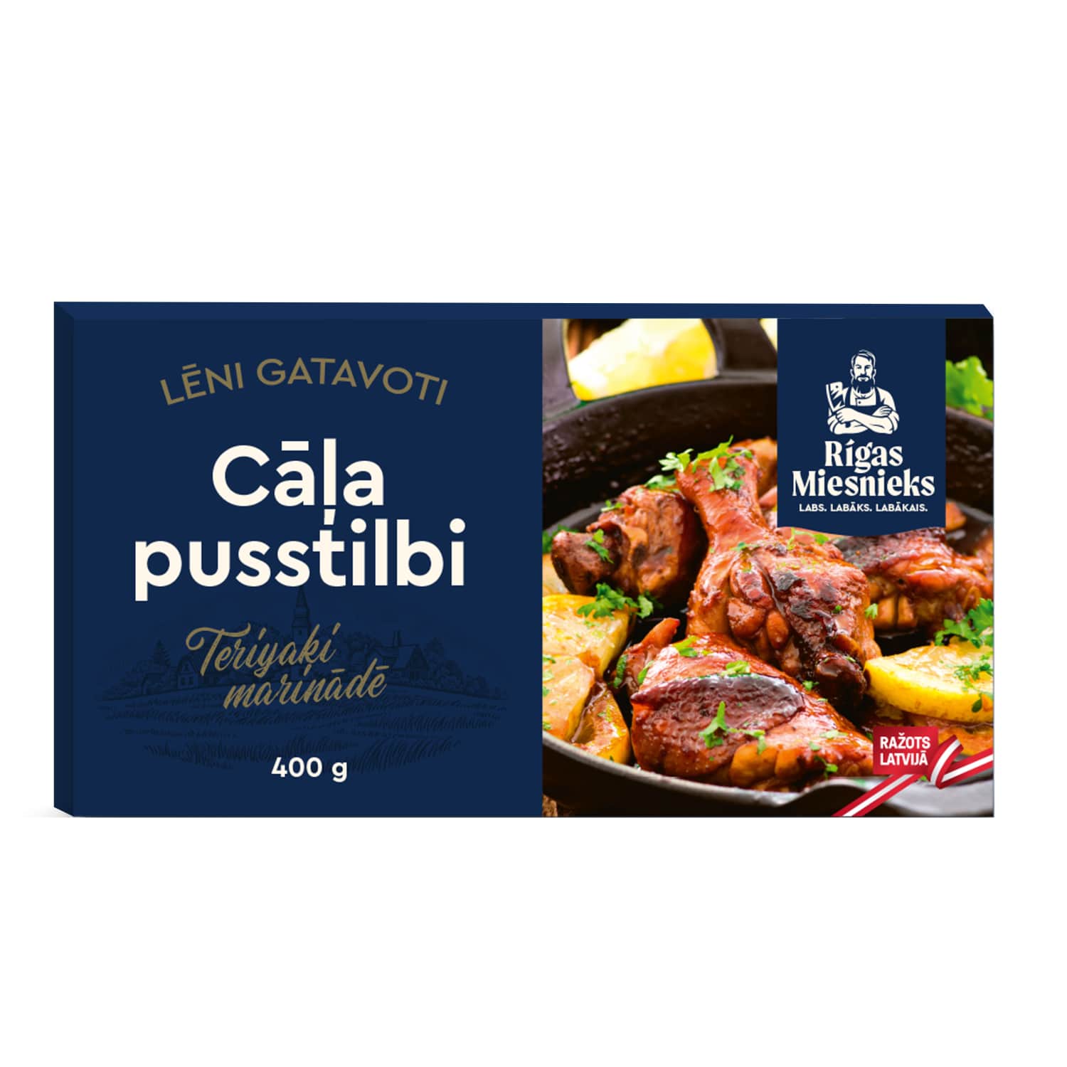 Cāļa pusst. Rīgas Miesnieks Terijaki mar.400g