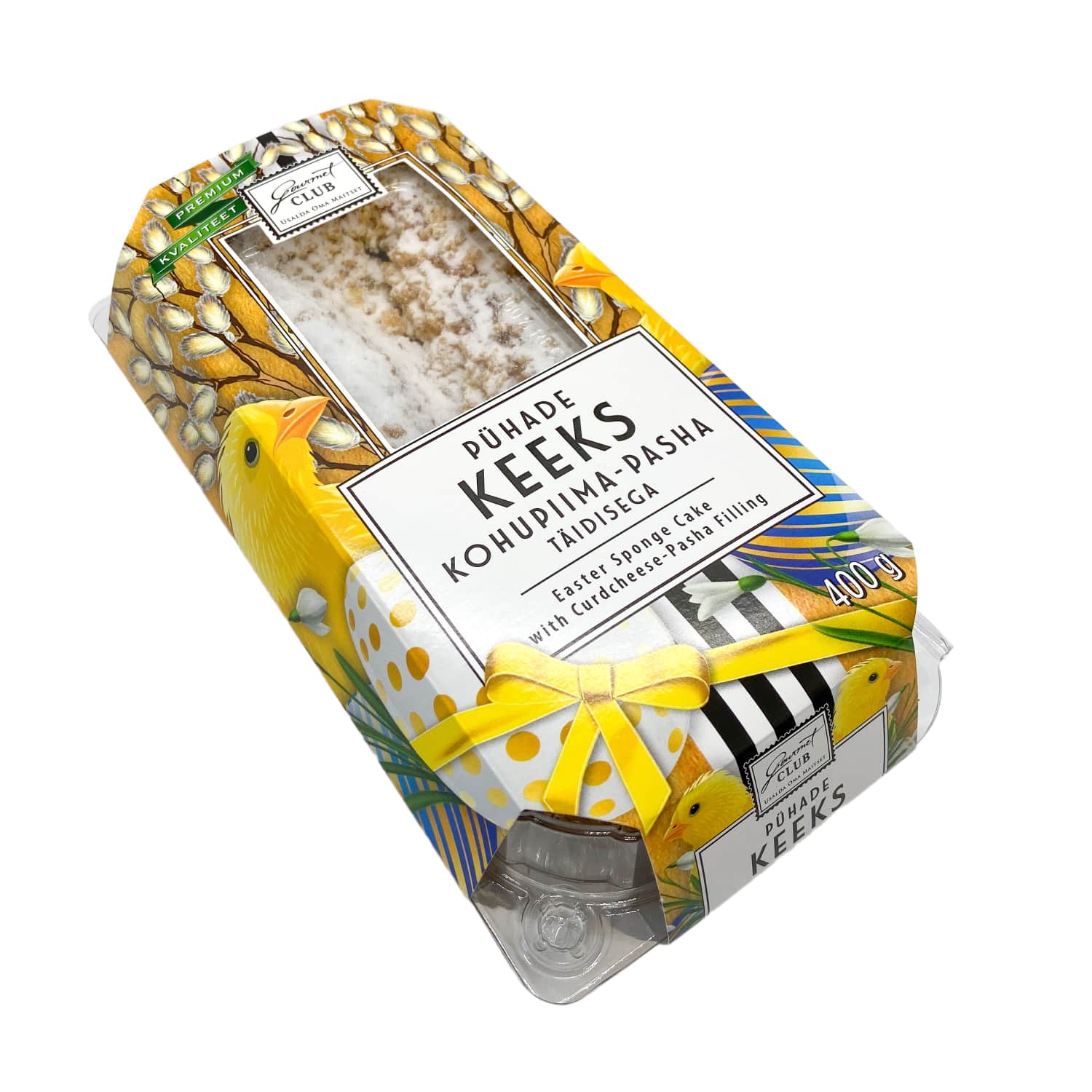 Tort kohupiima-pasha Gourmet Club 520g