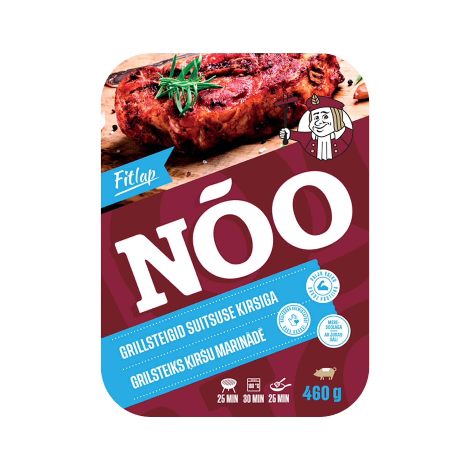 Grillsteik sealih. suit. kir. FitLap Nõo 460g
