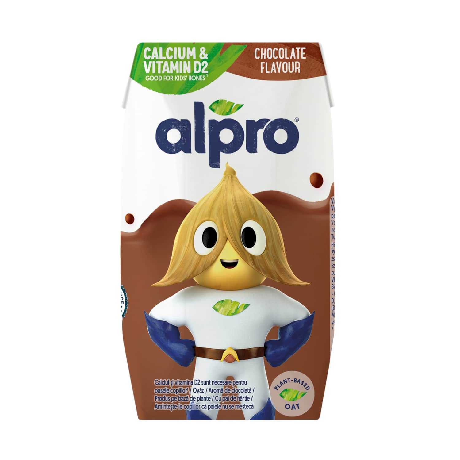 Šokolado sk. avižų gėrimas ALPRO KIDS, 200 ml