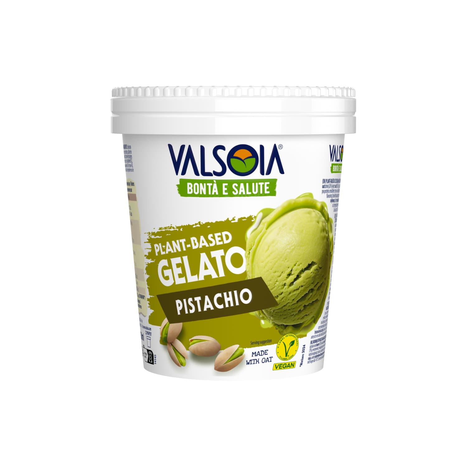 Ledai avižų pagr. su pistac. VALSOIA, 300 g