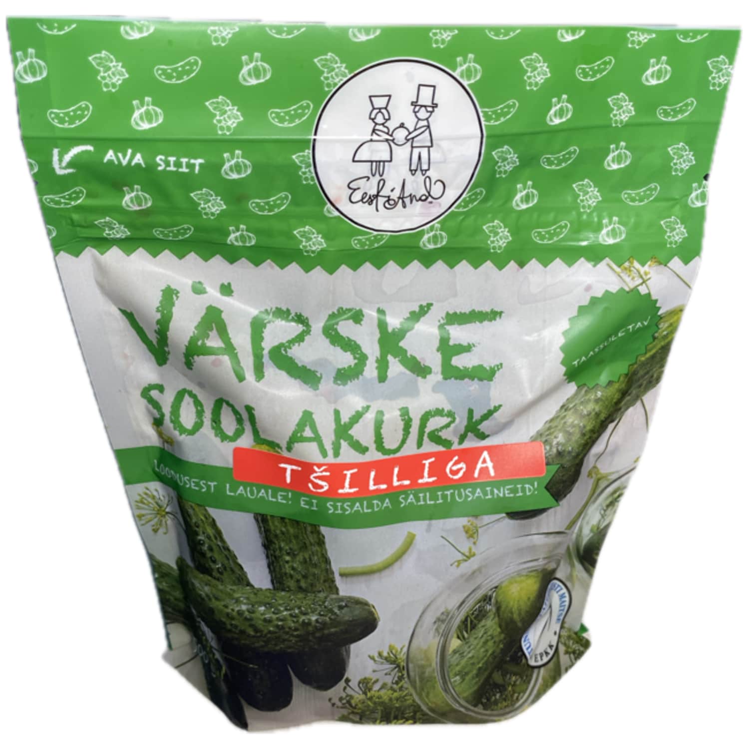 Värske soolakurk pun. tš. Eesti And 500g