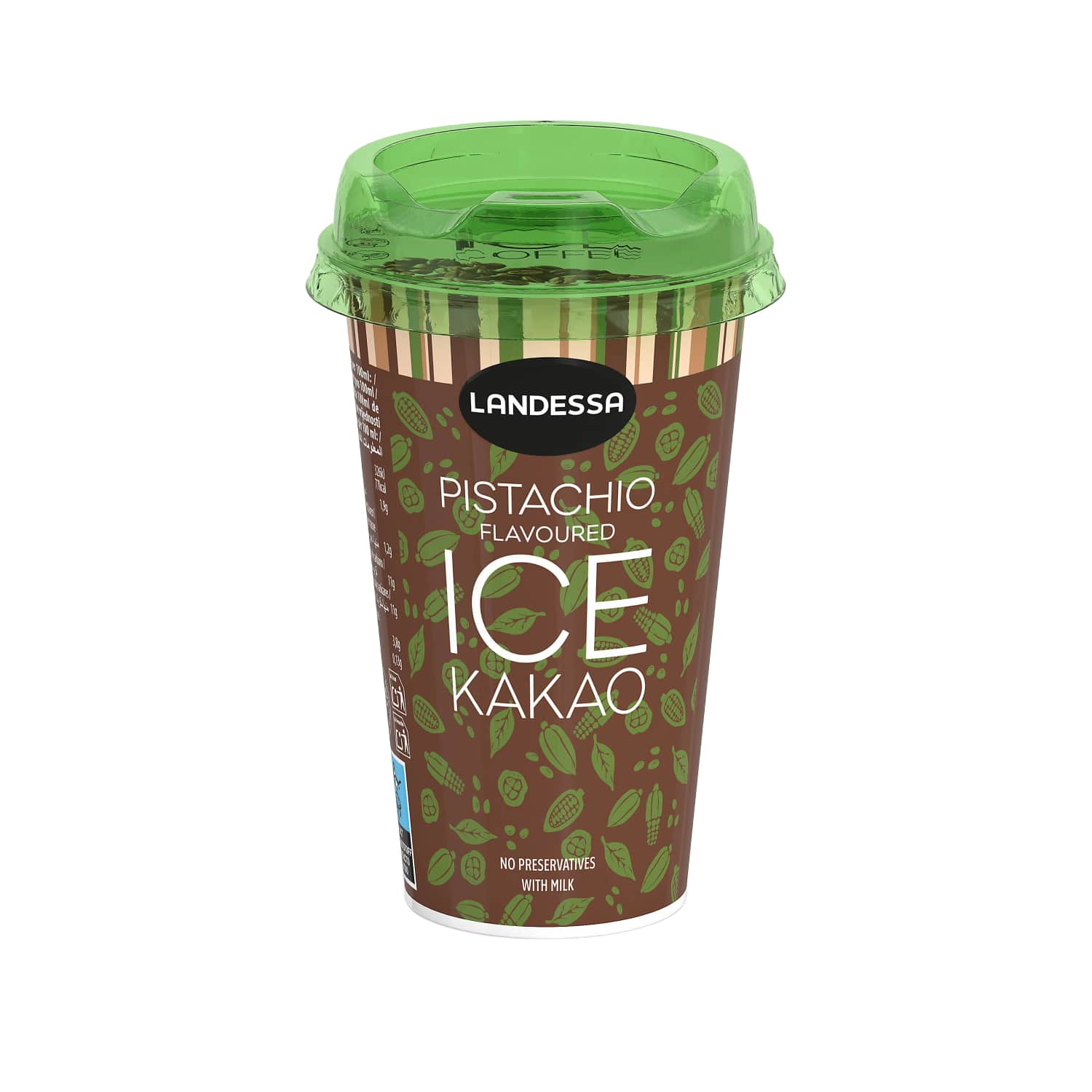 Pistacijų skonio kakava LANDESSA, 0,230 l