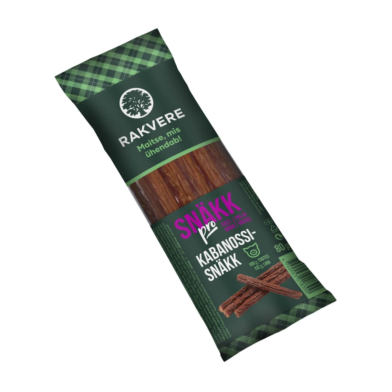 Kabanossisnäkk Rakvere 80g