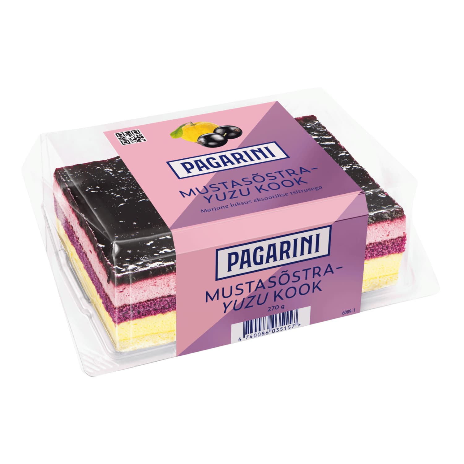 Kook mustasõstra-yuzu Pagarini 270g