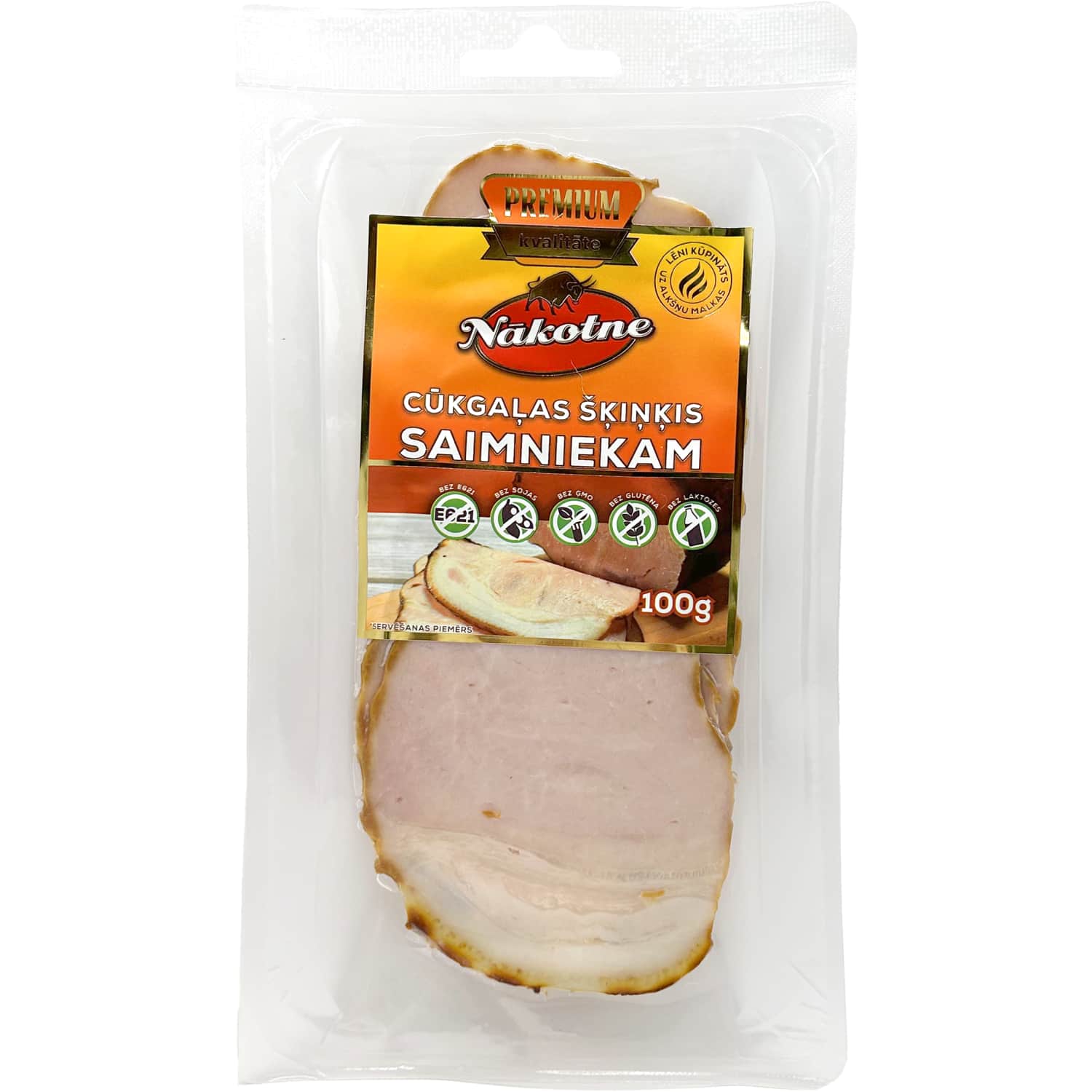Cūkgaļas šķiņķis Nākotne Saimniekam 100g