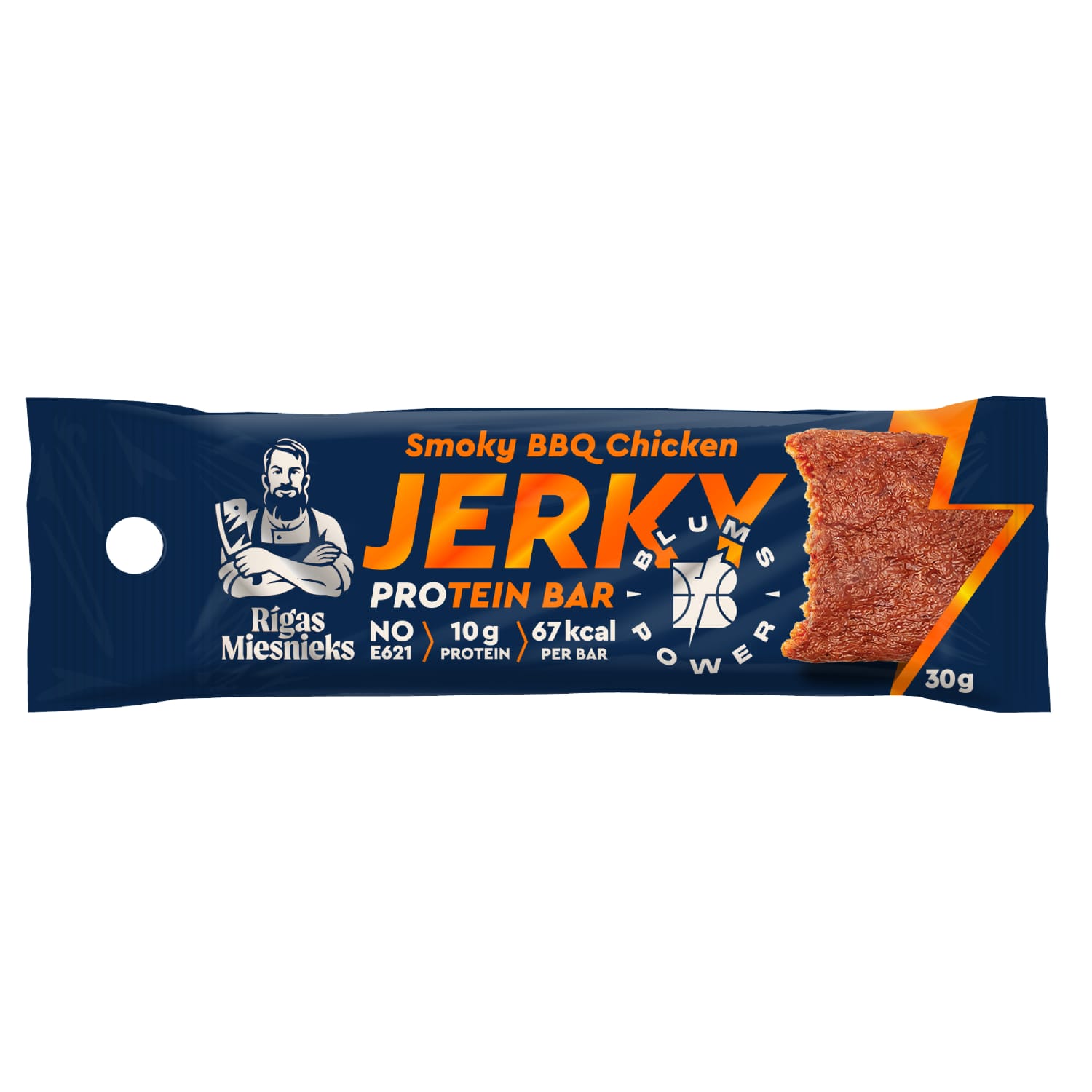 Uzkoda Rīgas Miesnieks Jerky Smoky BBQ 30g