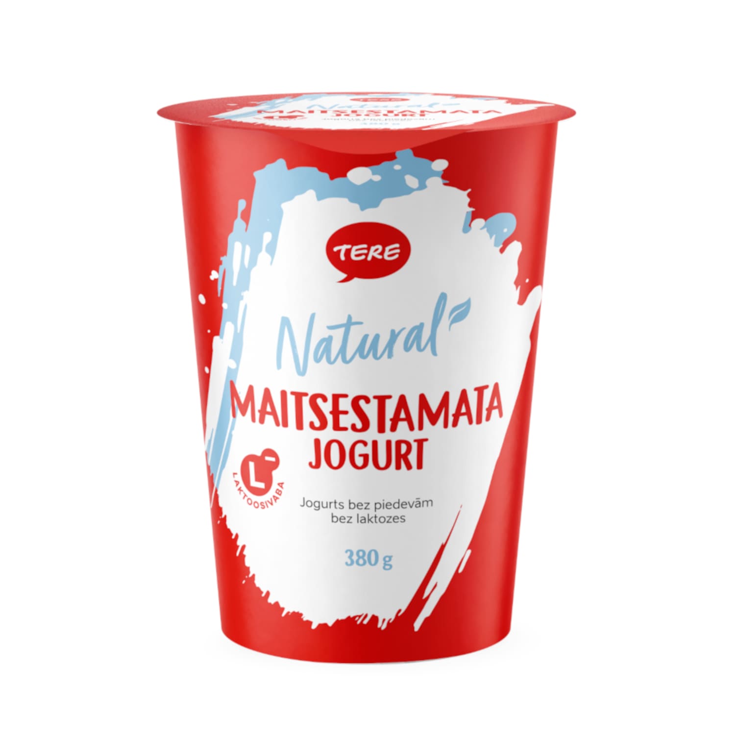 Jogurt maitsestamata laktoosivaba Tere 380g