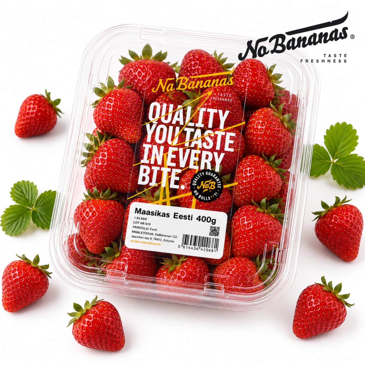 Maasikas No Bananas 400g