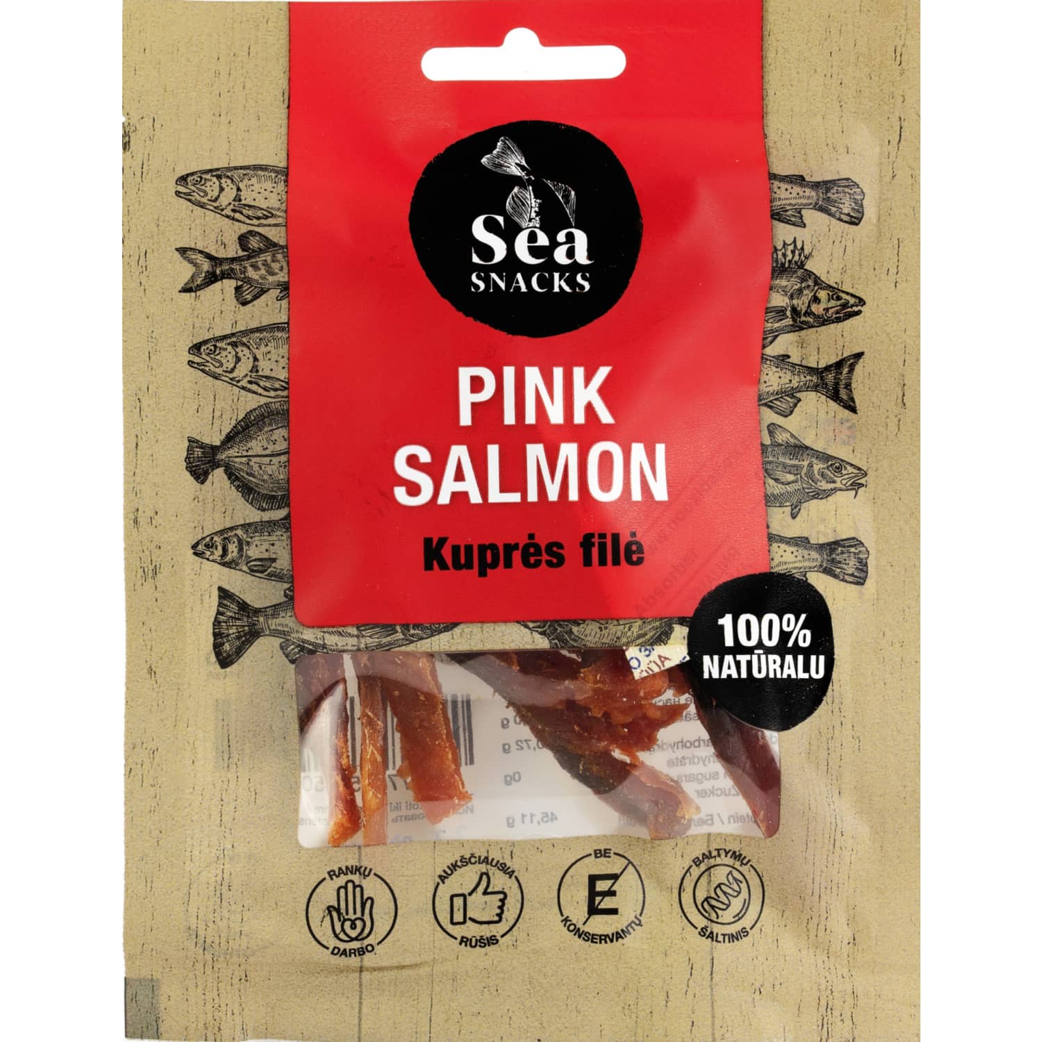 Vinnutatud gorbuušafilee Sea Snacks 30g