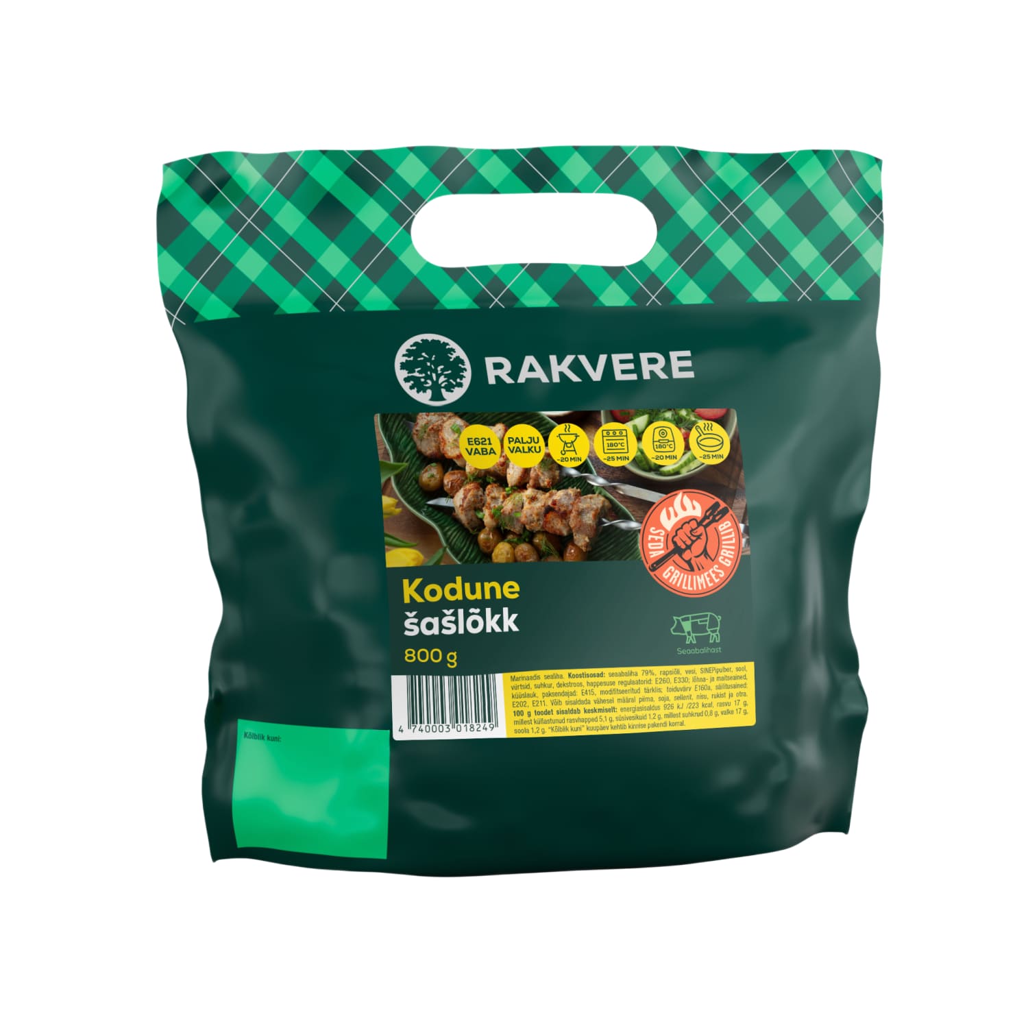Šašlõkk kodune Rakvere 800g