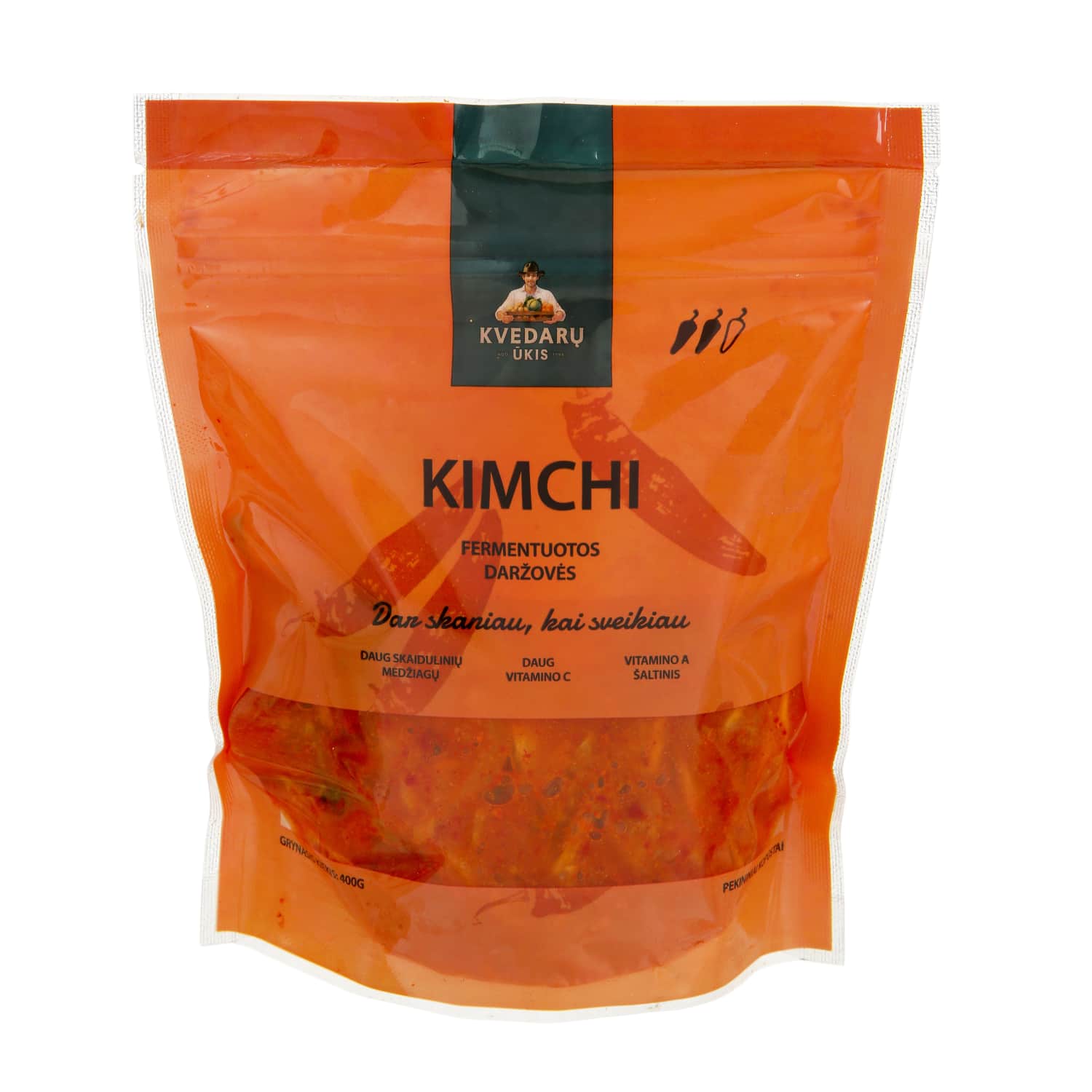 Fermentuotos daržovės KIMCHI, 400 g