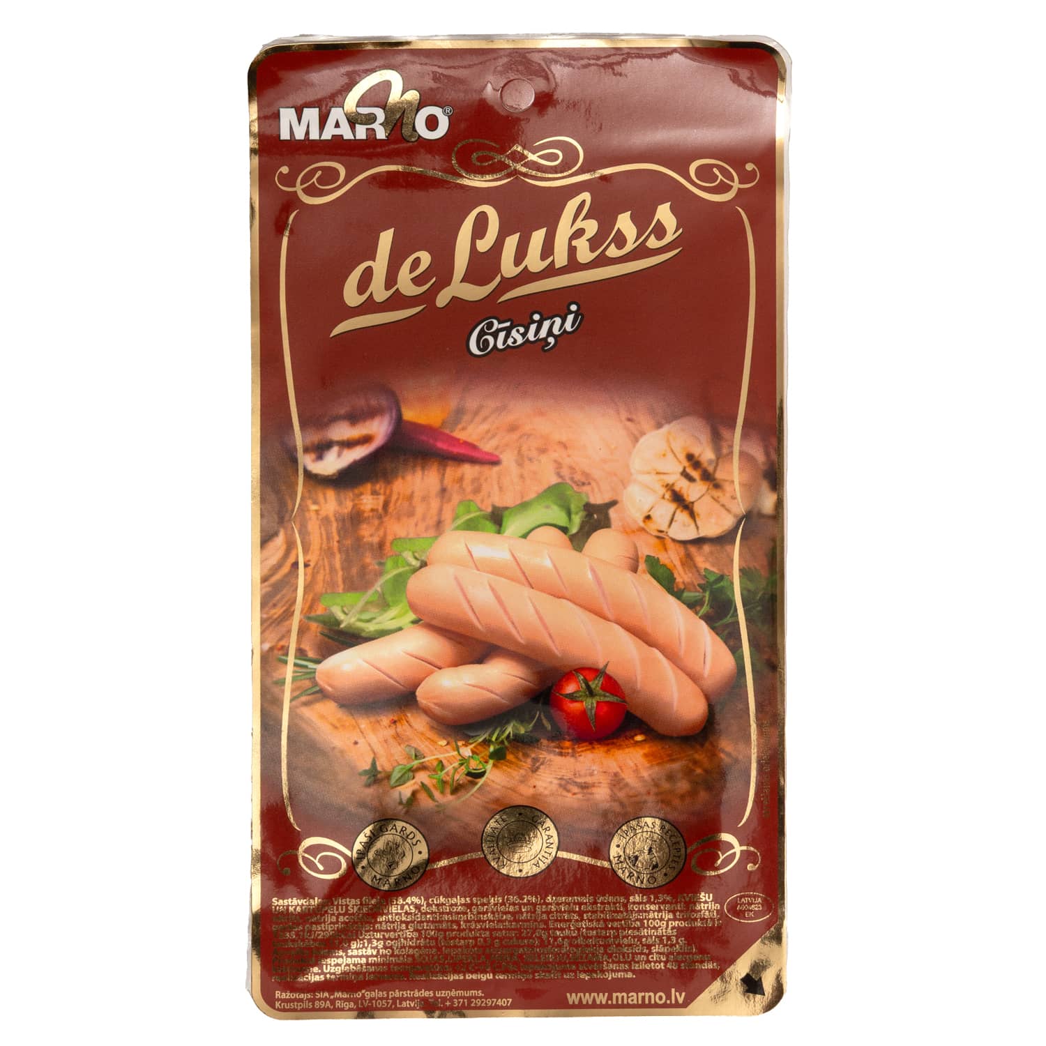 Cīsiņi De lukss 310g