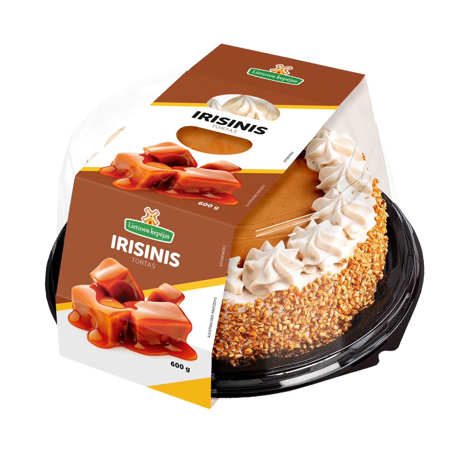 Irisinis tortas LIETUVOS KEPĖJAS, 600 g