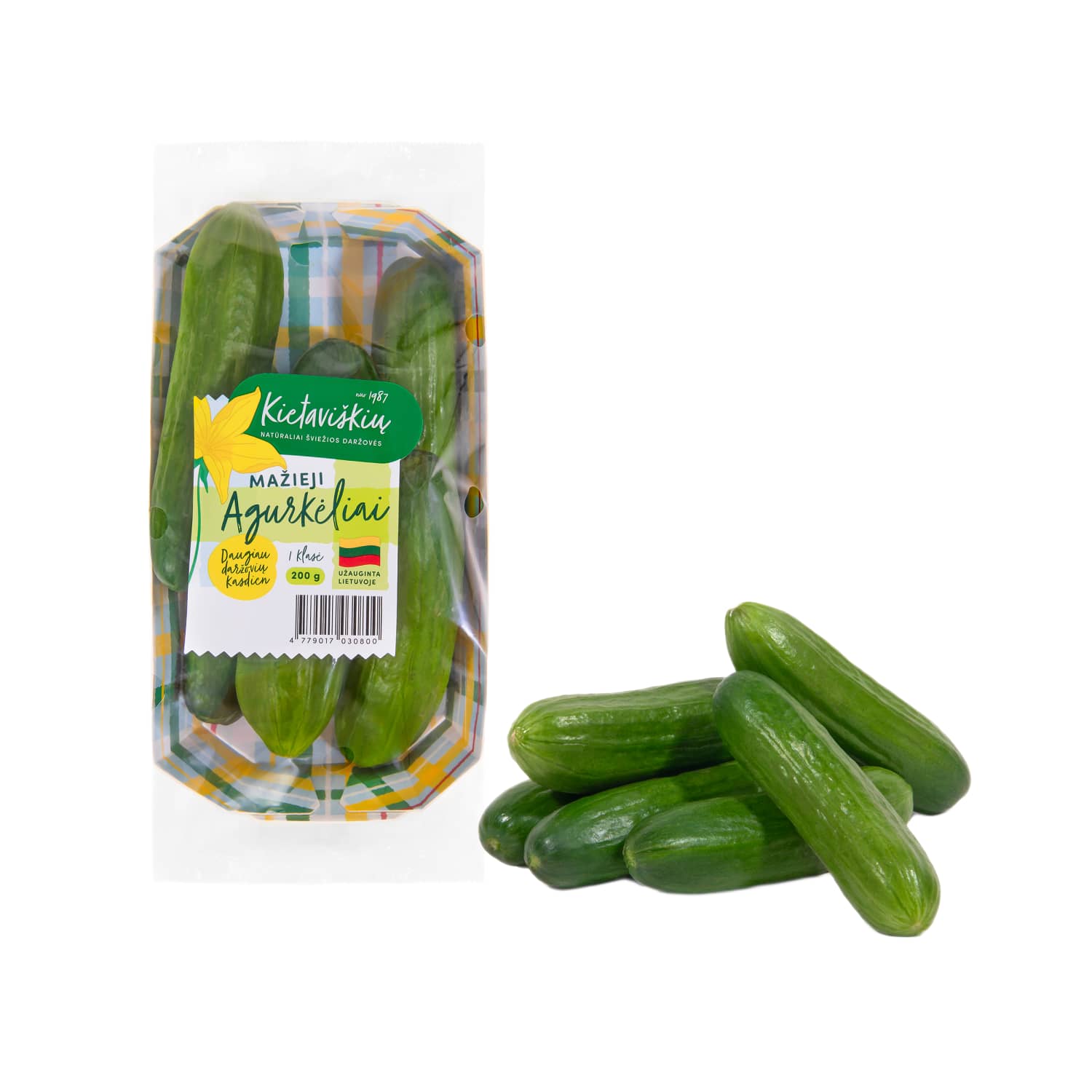 Mažieji KIETAVIŠKIŲ agurkėliai, 200 g