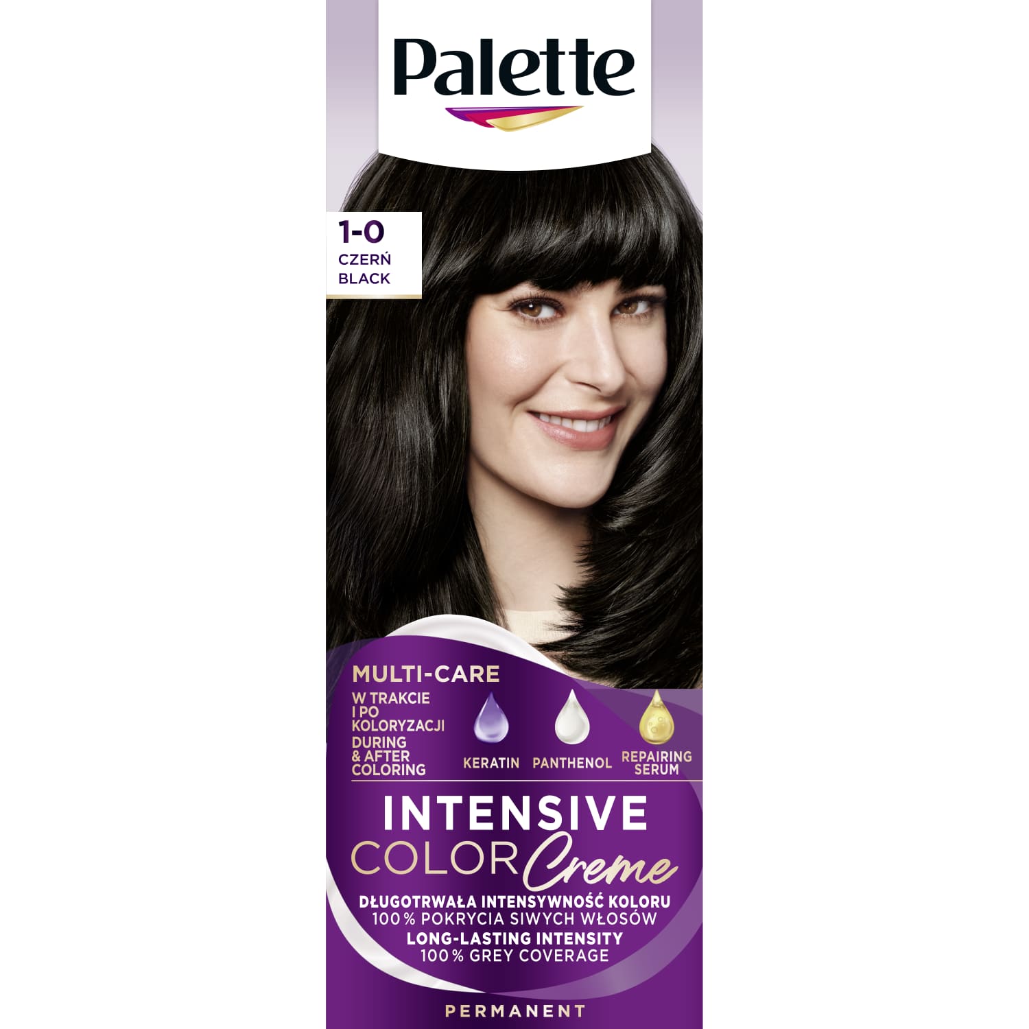 Plaukų dažai PALETTE INTENS. CC, 1 - 0 (N1)