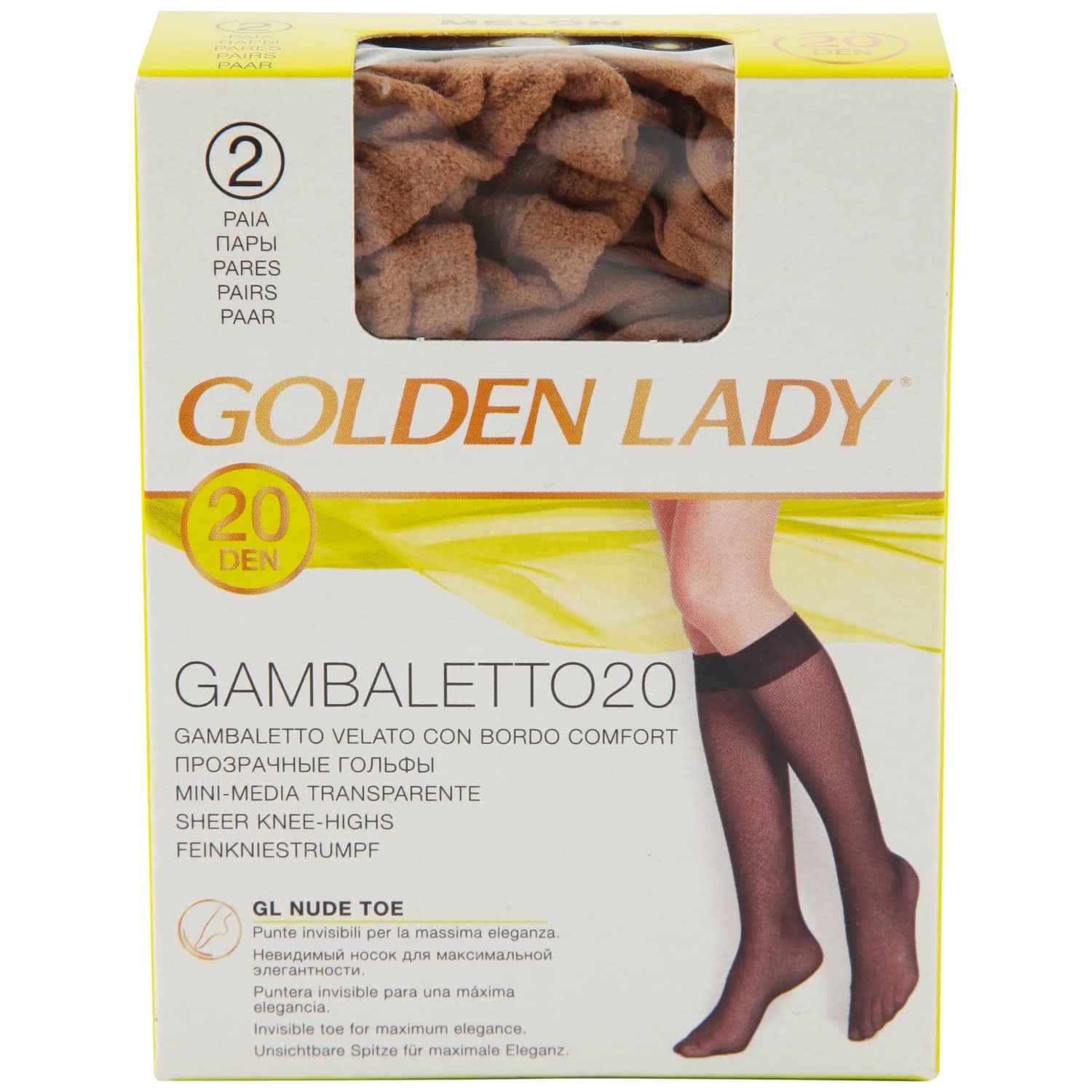 Põlvikud Golden Lady Geo. 20den melon 2p