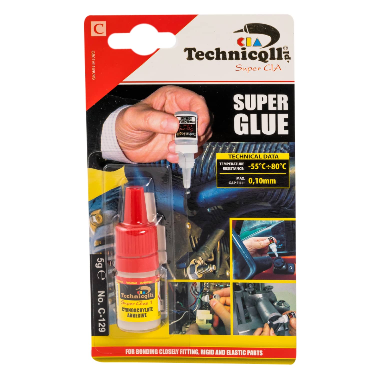 Superklijai TECHNICQLL, 5 g, AW25