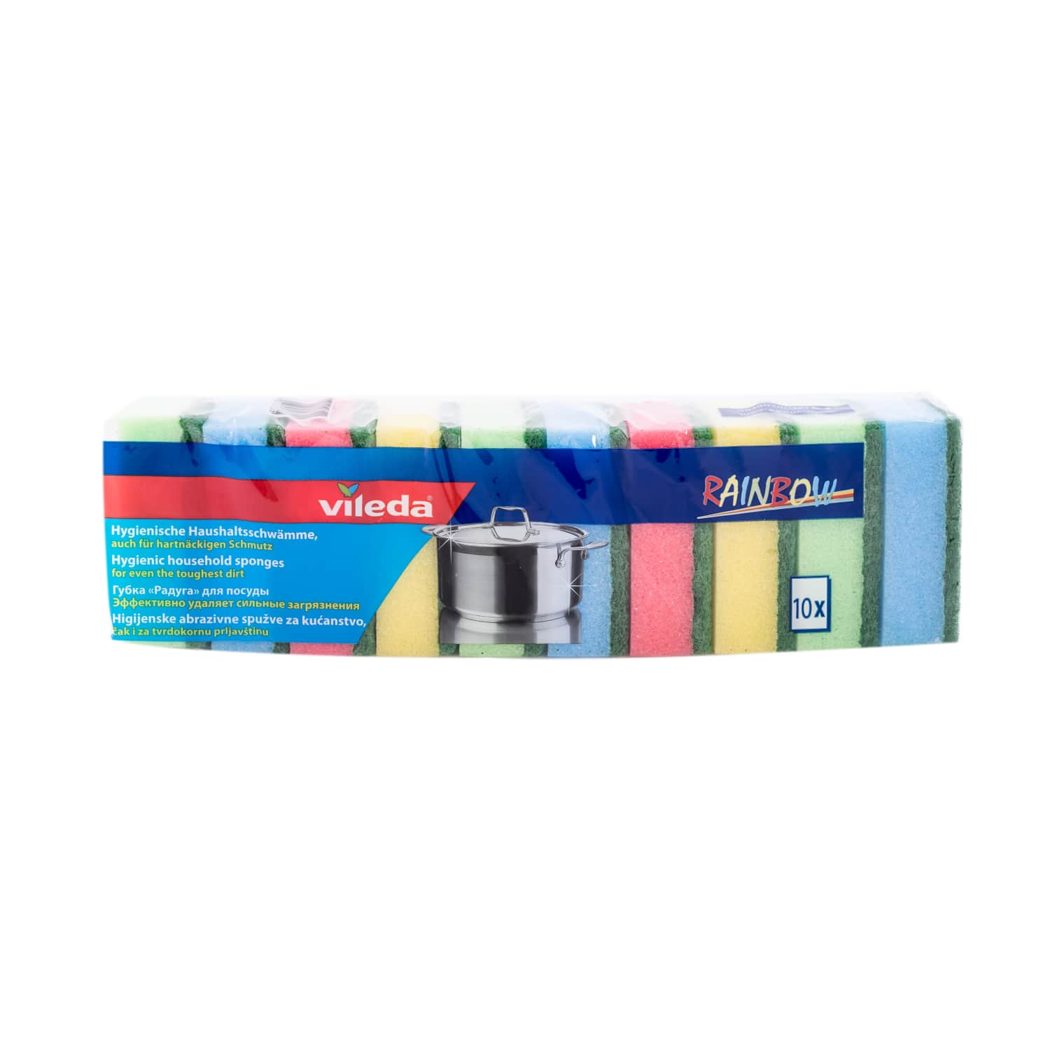 Sūklīšī Rainbow 10gab 122850