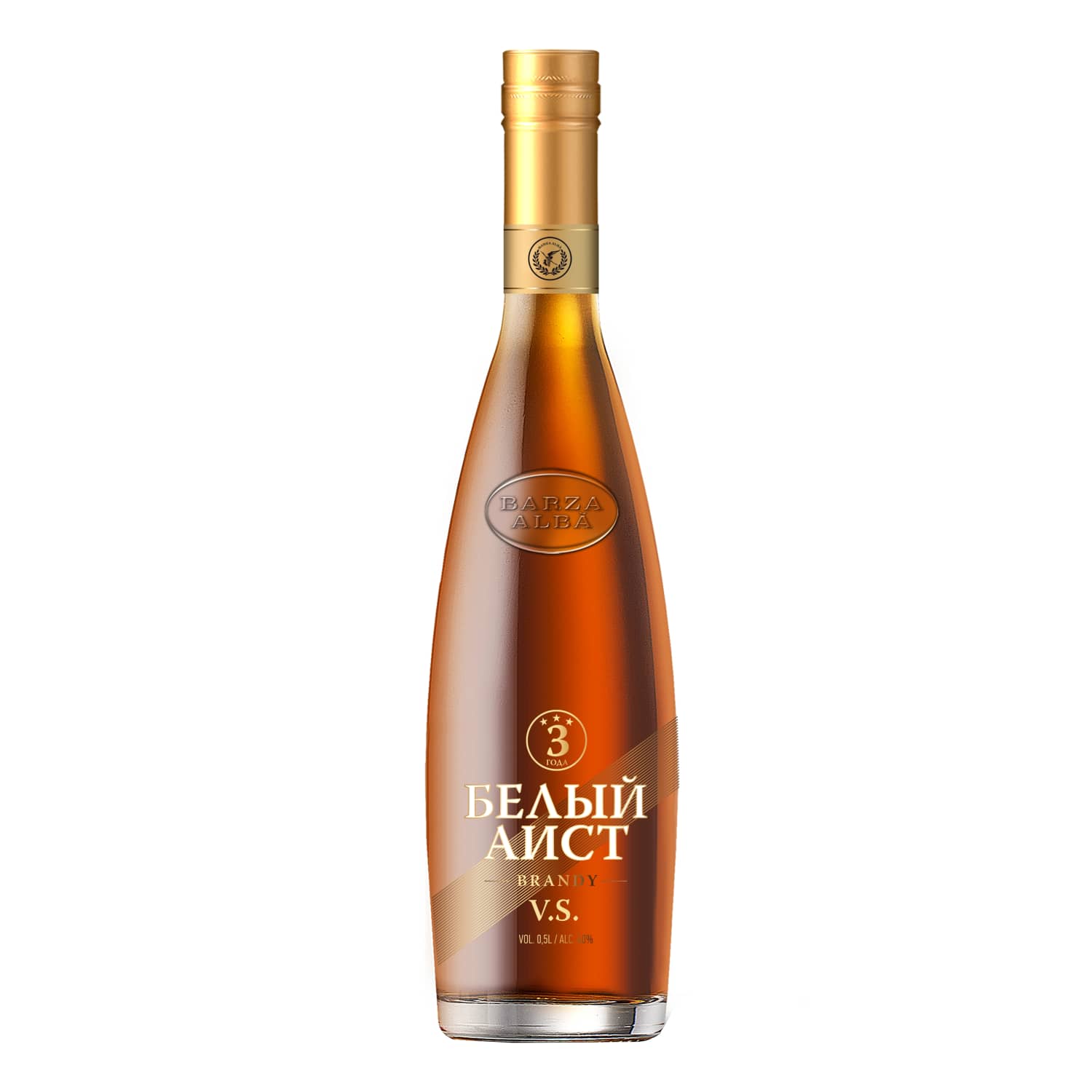 Brendijs Belij Aist 3* Vinmoldov 40% 0,5l