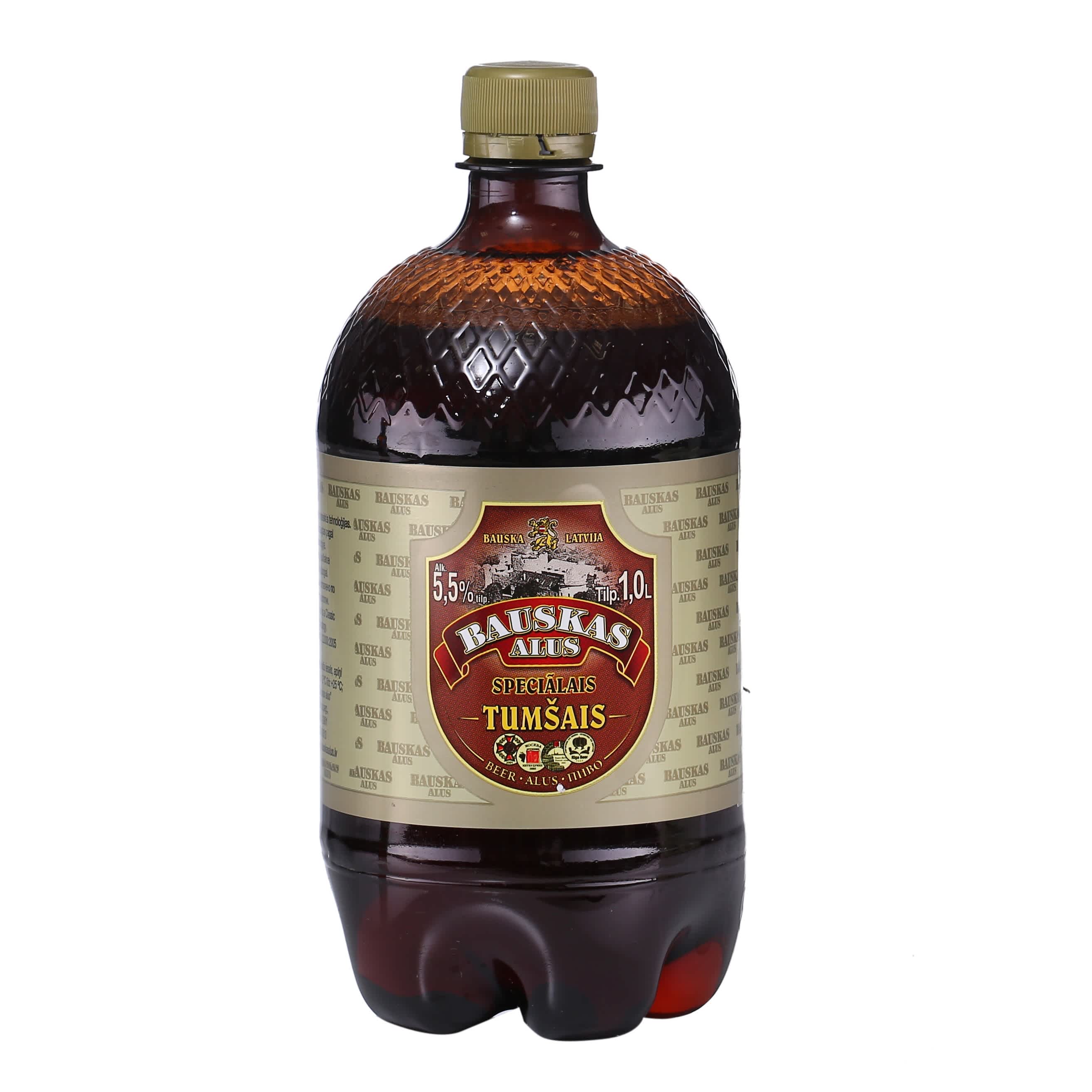 Alus Bauskas tumšais 5,5% PET 1l