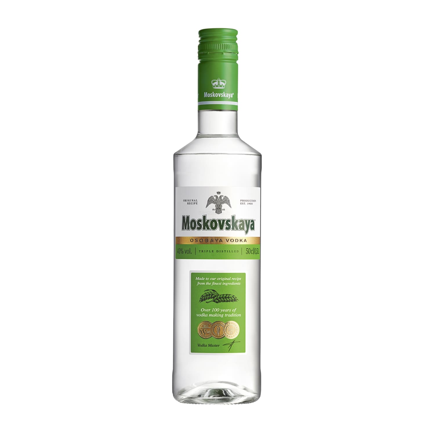 Degvīns Moskovskaja 40 % 0,5l