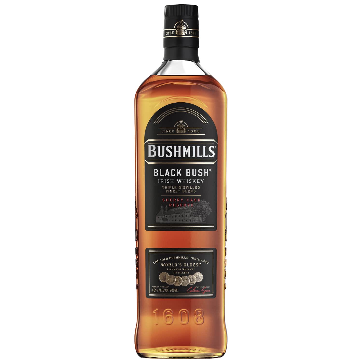 Viskijs Bushmills Black Bush Īru 40% 0,7l