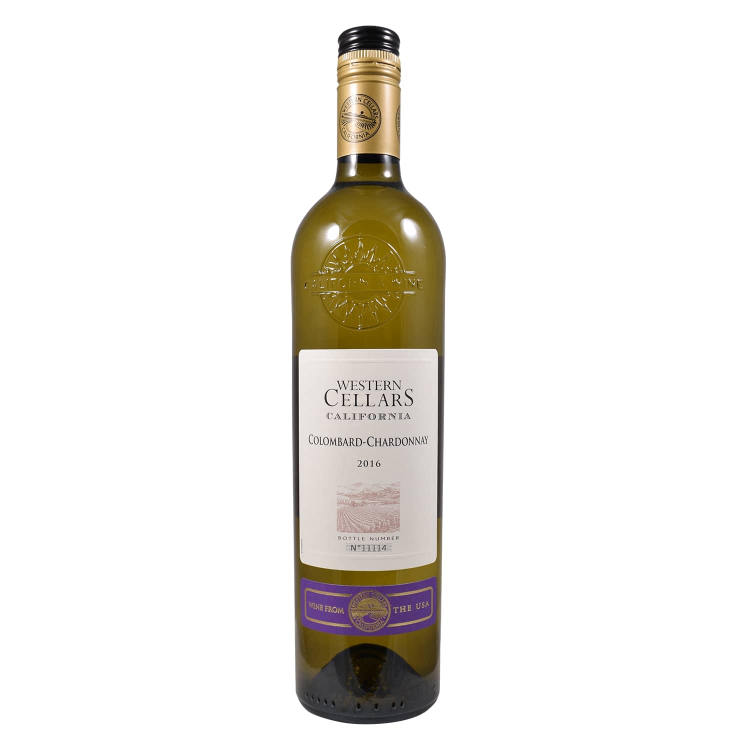 Gt.v. Western Cellars Colombard-Chard. 0,75l