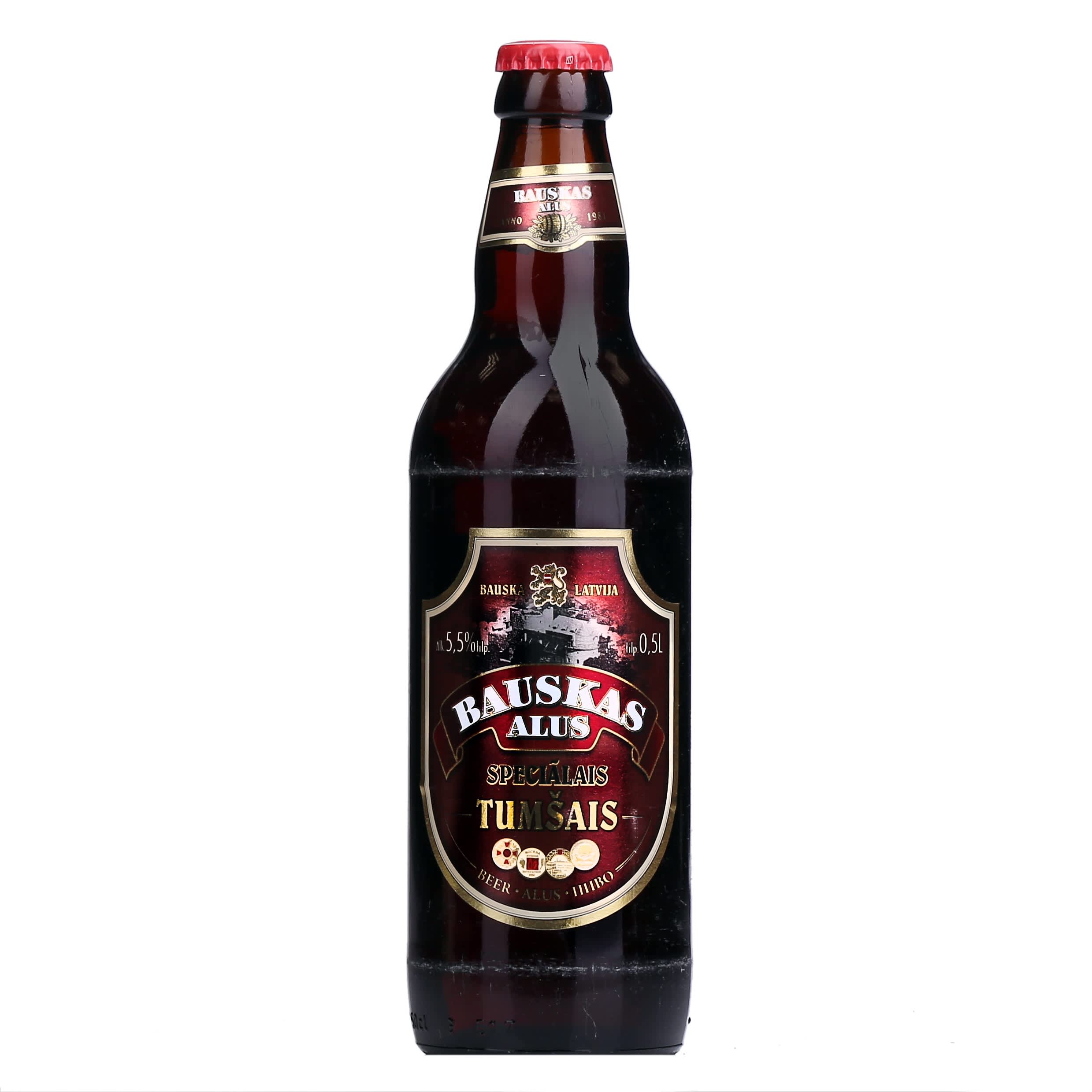 Alus Bauskas tumšais 5,5% 0,5l