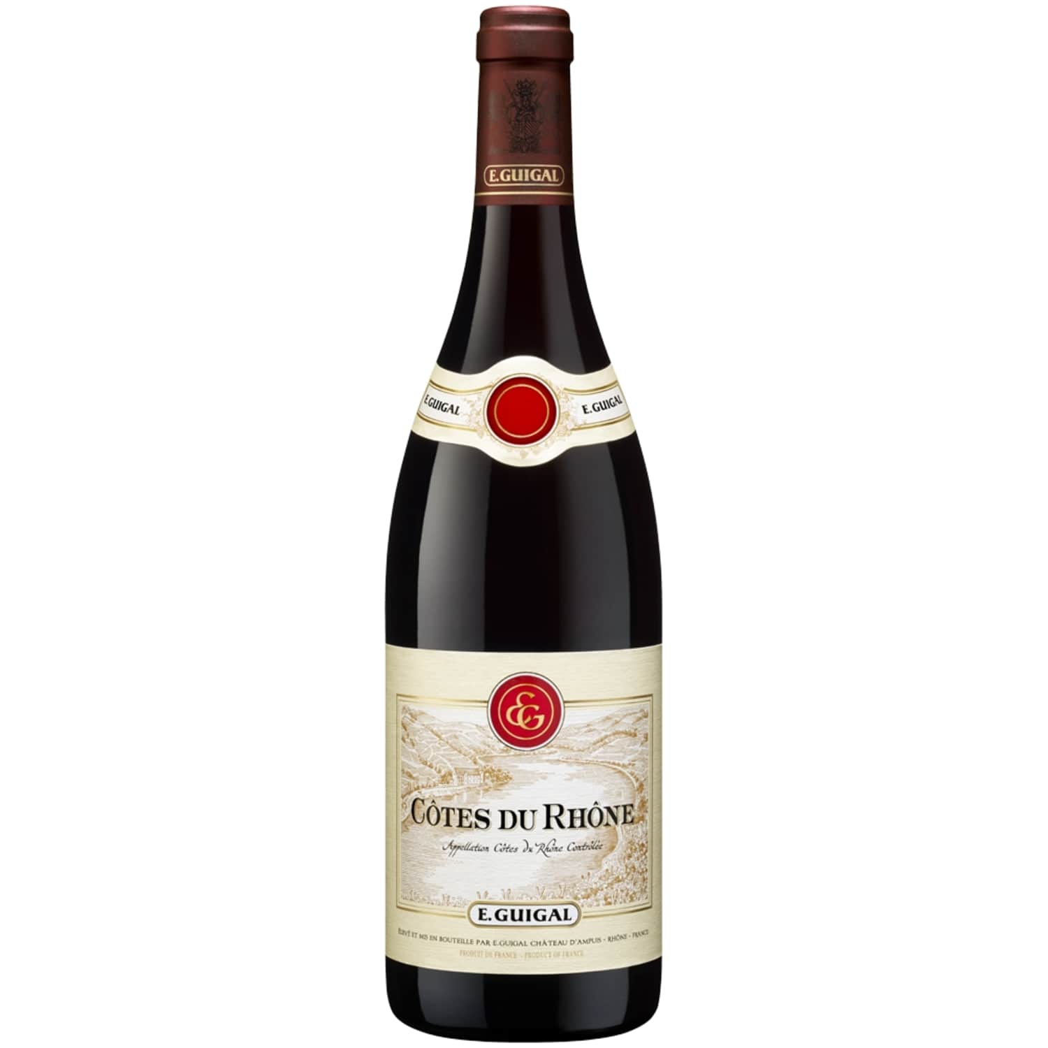 Sarkanvīns E,Guigal Cotes-Du-Rhone 14% 0,75l