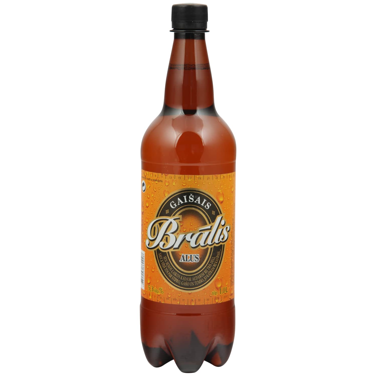 Alus Brālis gaišais 5,3% 1,0l