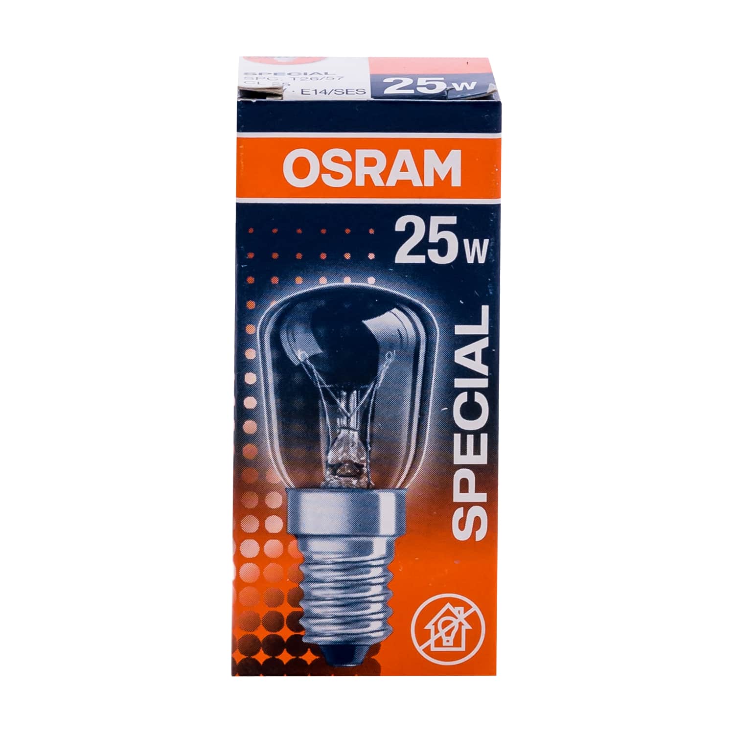 Lamp kulmkapile Osram 25W E14 T26 57