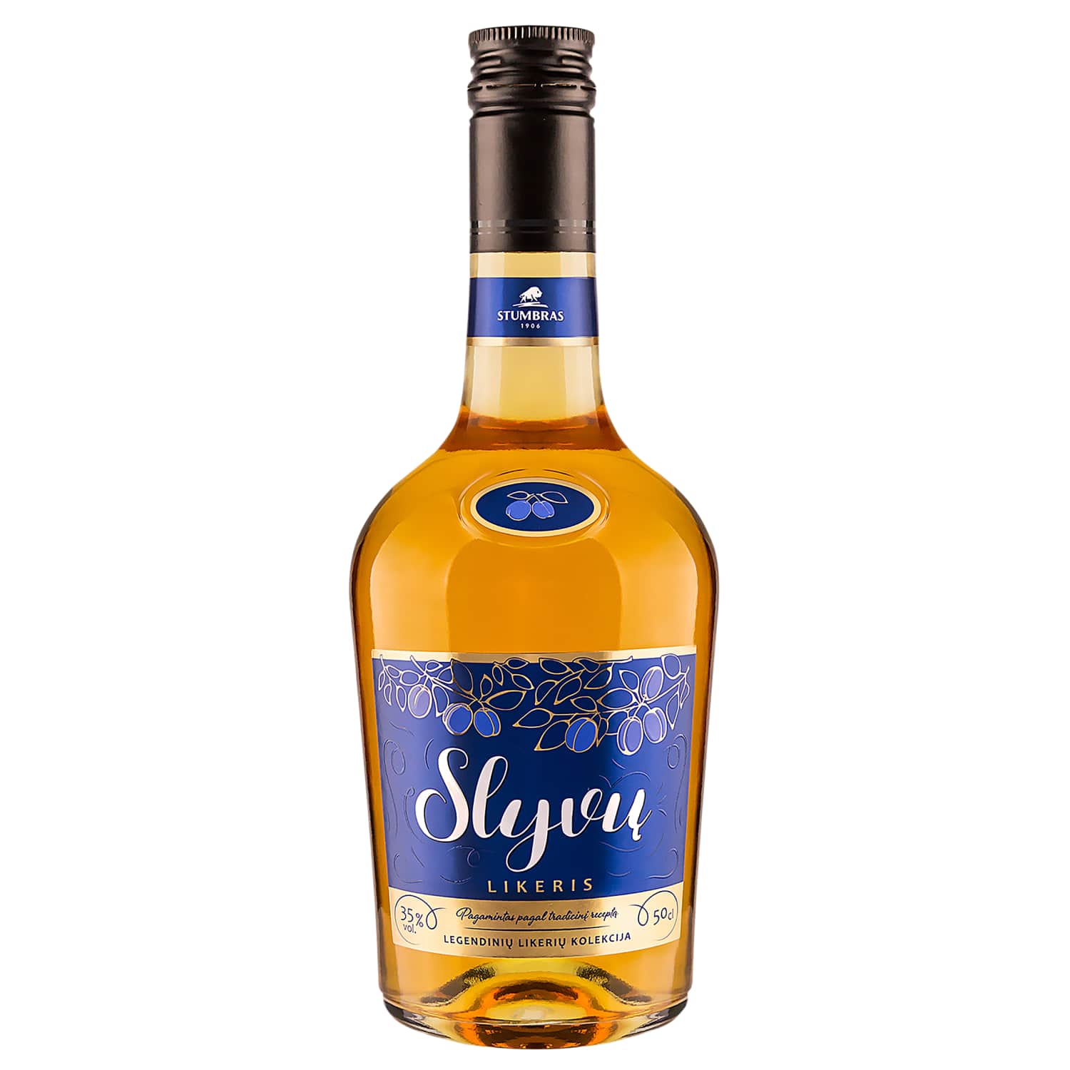Slyvų likeris STUMBRAS, 35 %, 0,5 l