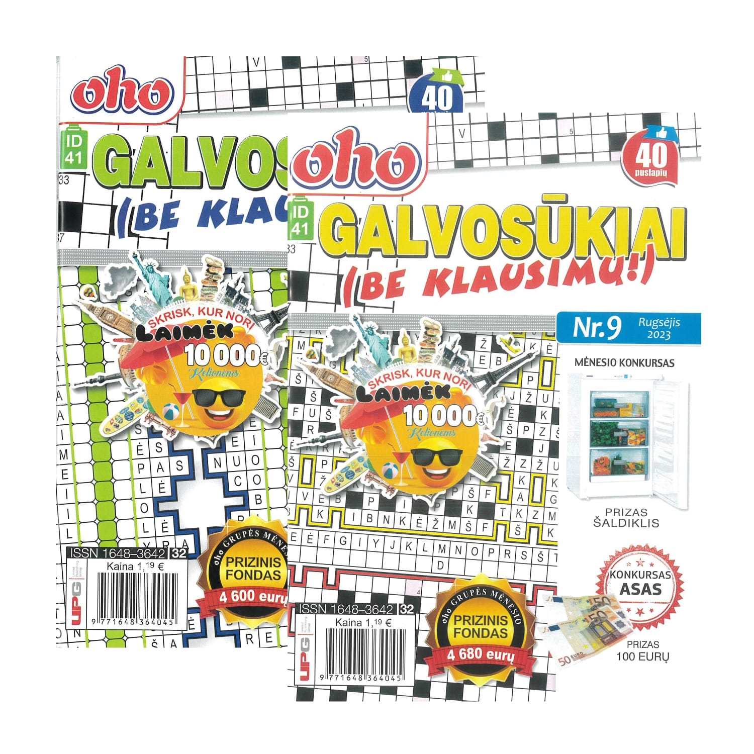 Žurnalas OHO galvosūkiai be klausimų