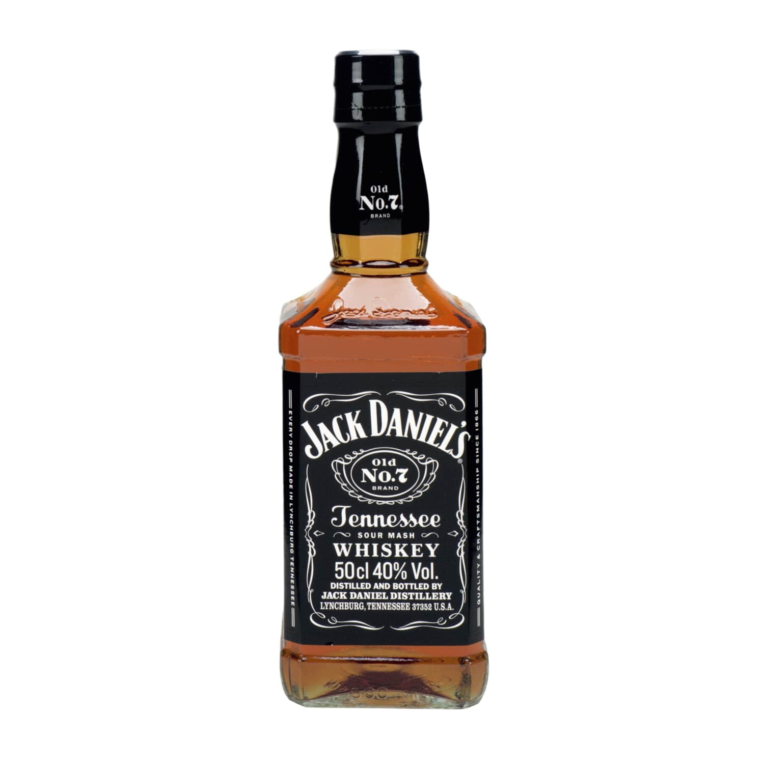 Viskis JACK DANIEL'S, 40 %, 0,5l