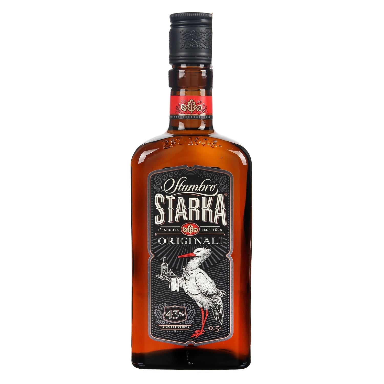 Alkoholisks dzēriens Stumbro Starka 43% 0,5l