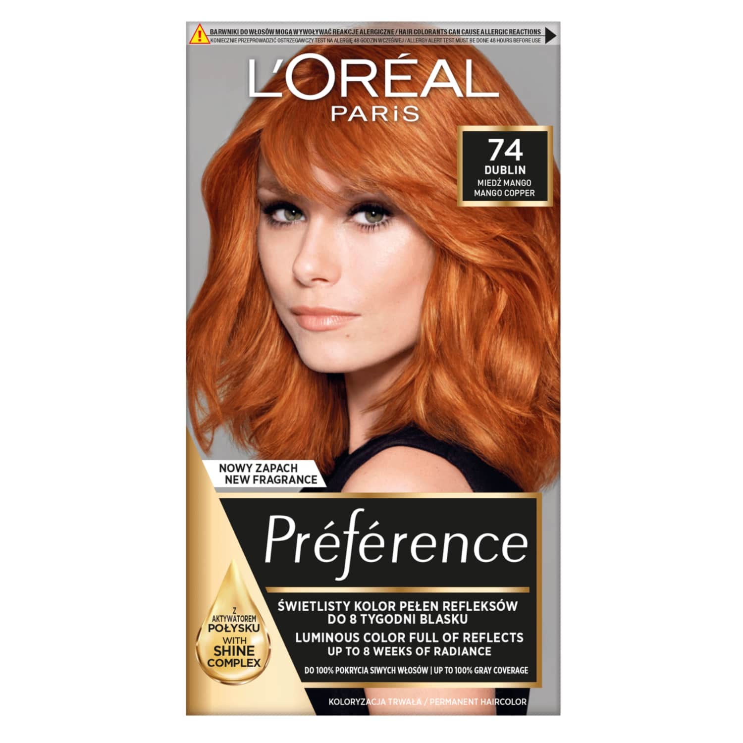 Püsivärv L'Oreal Feria Preference 74