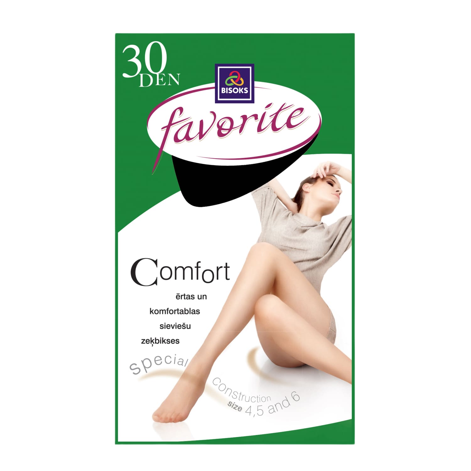 Siev zeķbik Favorite 30 d 41140 black 4