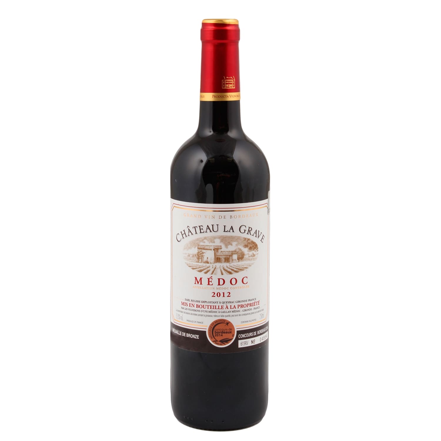 S.v. Chateau La Grave 14% 0,75l
