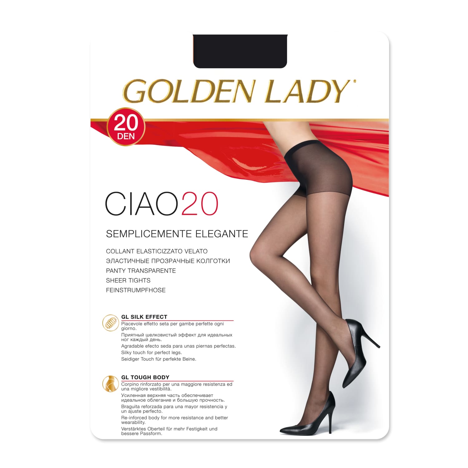 Sukkpüksid Golden Lady Ciao 20den melon5