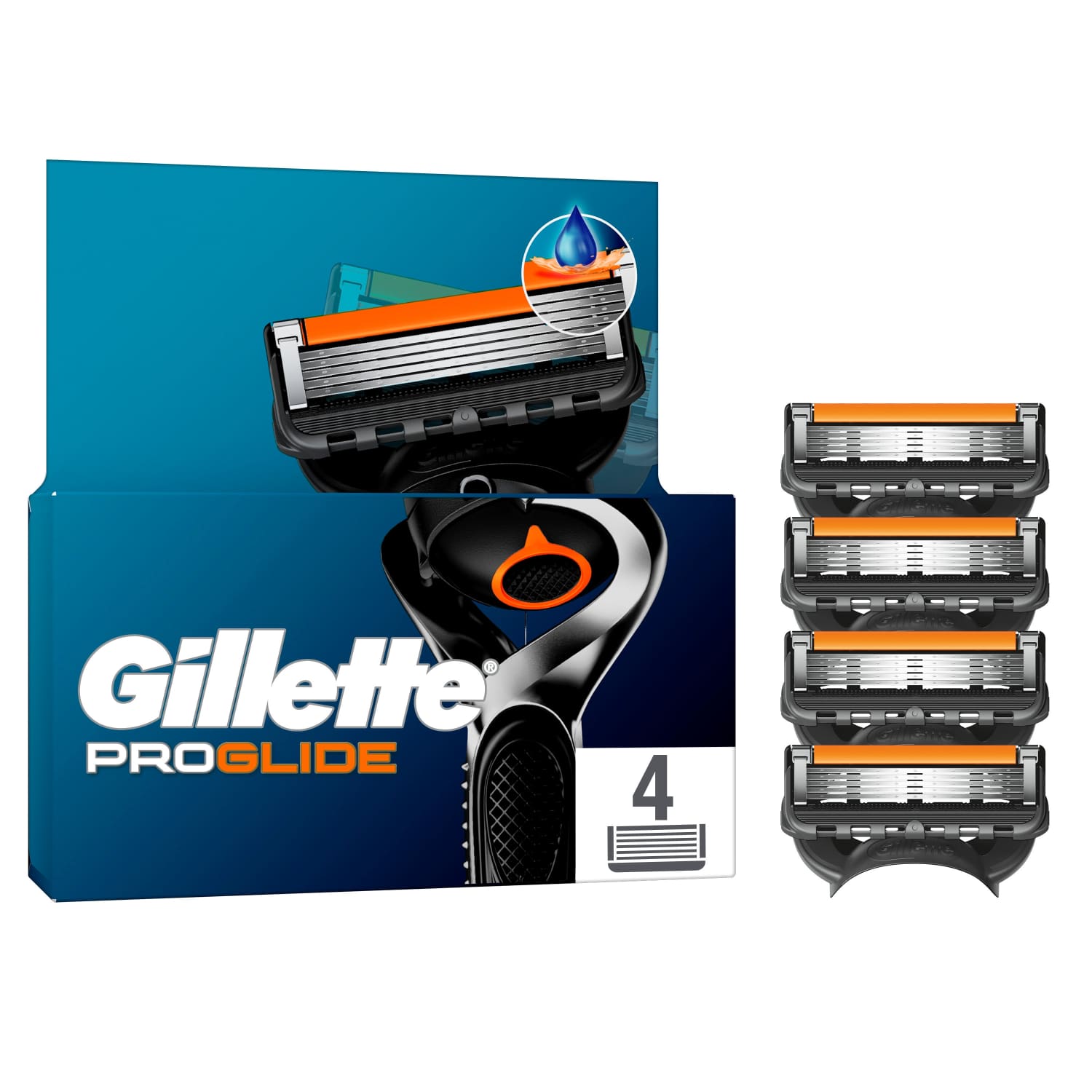 Varuterad Gillette fusion 4 tk
