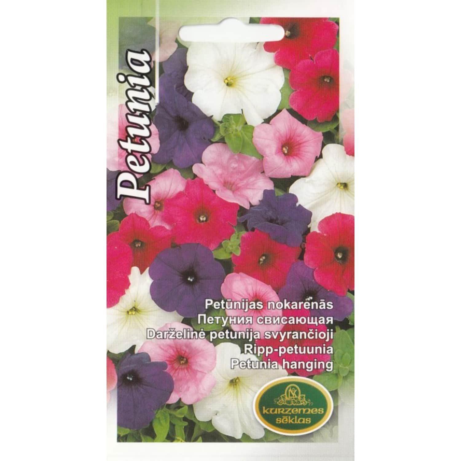 Petūnijas jauktas Kurzemes Sēklas