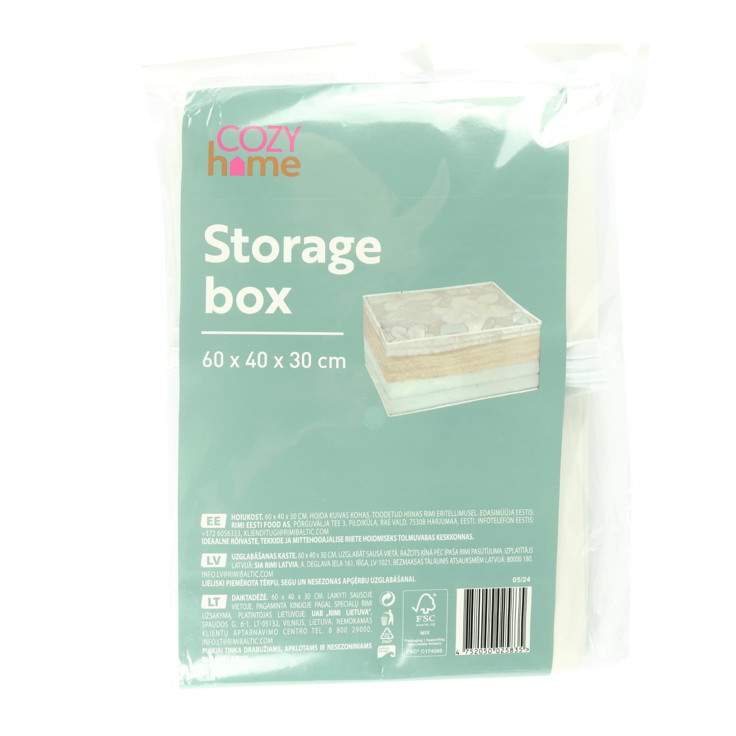 Hoiukott Cozy Home 60x40x30cm