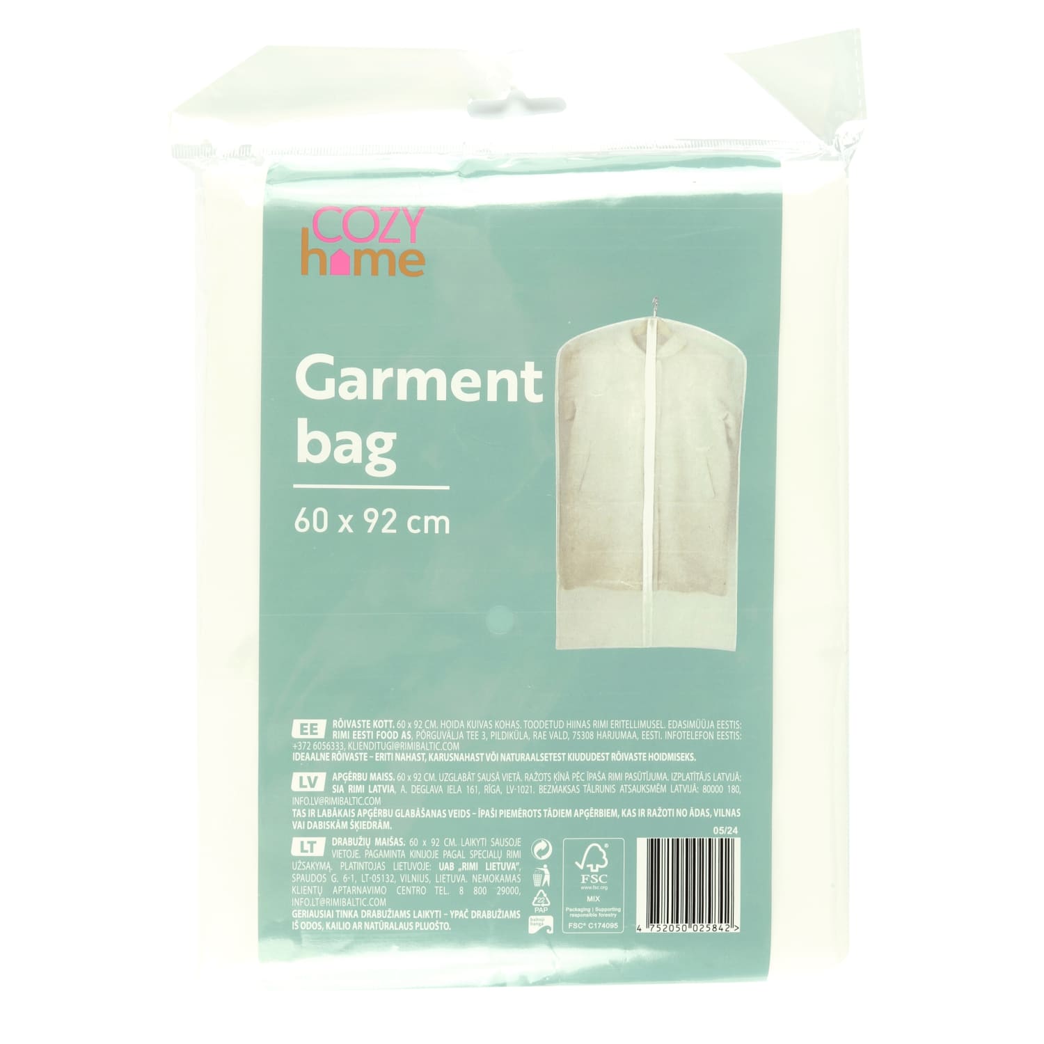 Uzvalku soma Cozy Home 60x92cm