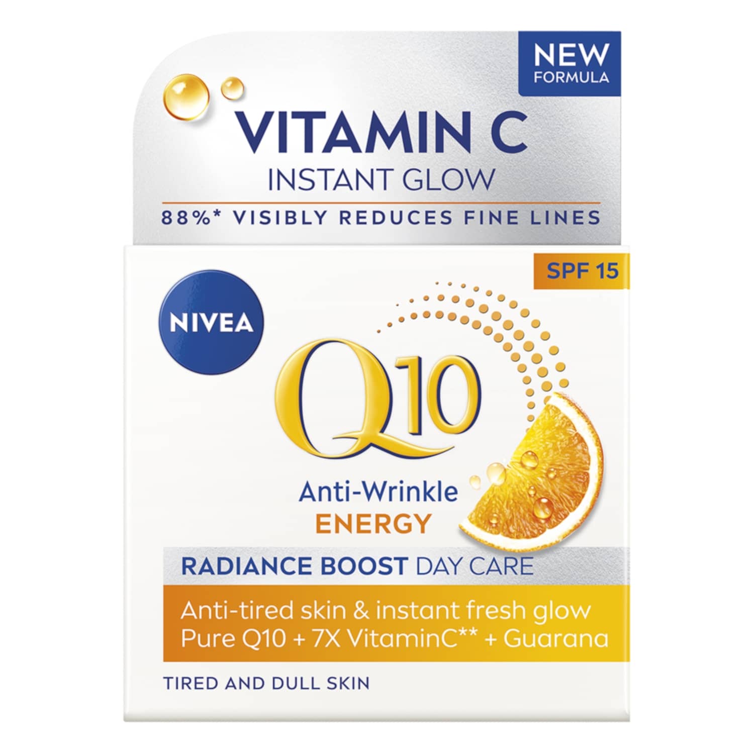 Päevakreem Nivea q10 plus energy 50ml