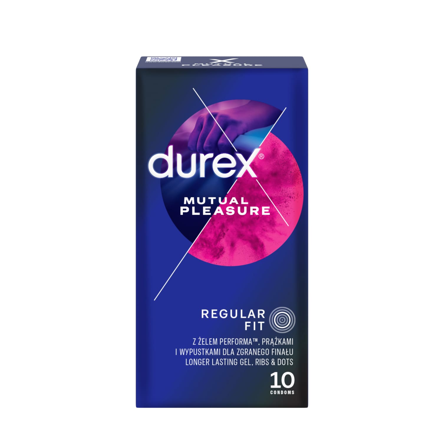 Prezervatyvai DUREX PERFORMAX INTENSE, 10vnt.
