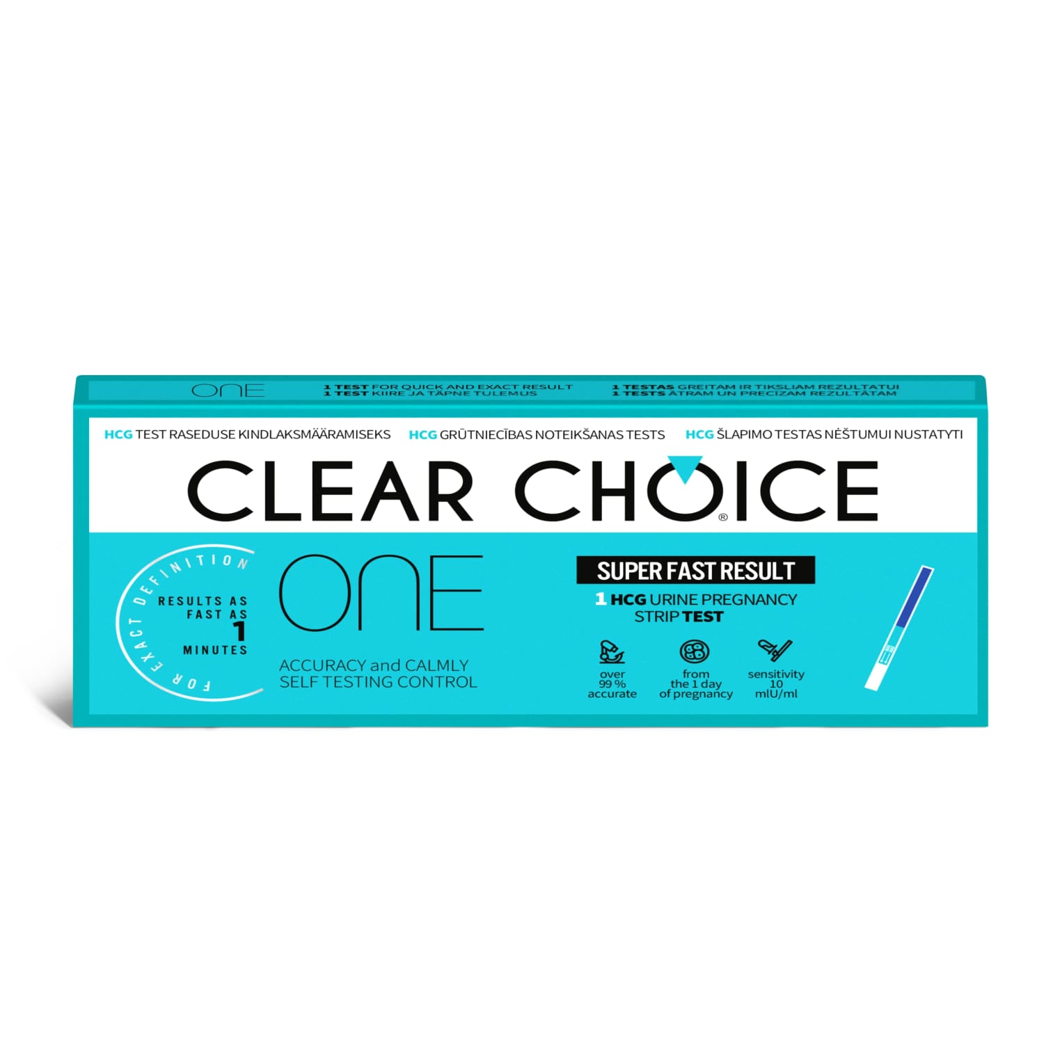 Rasedustest clearchoice one