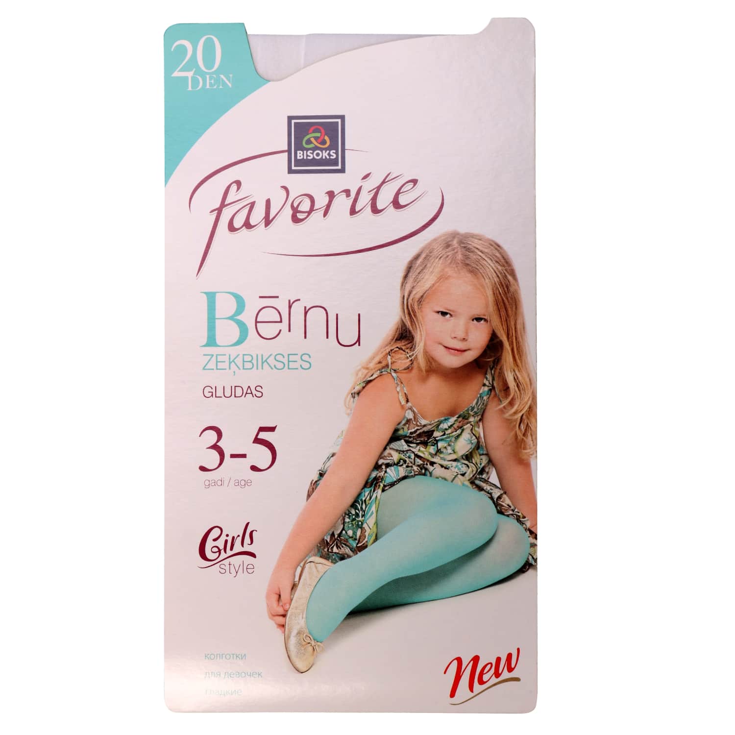 B zeķbikses Favorite 20d 51102 color 3-5