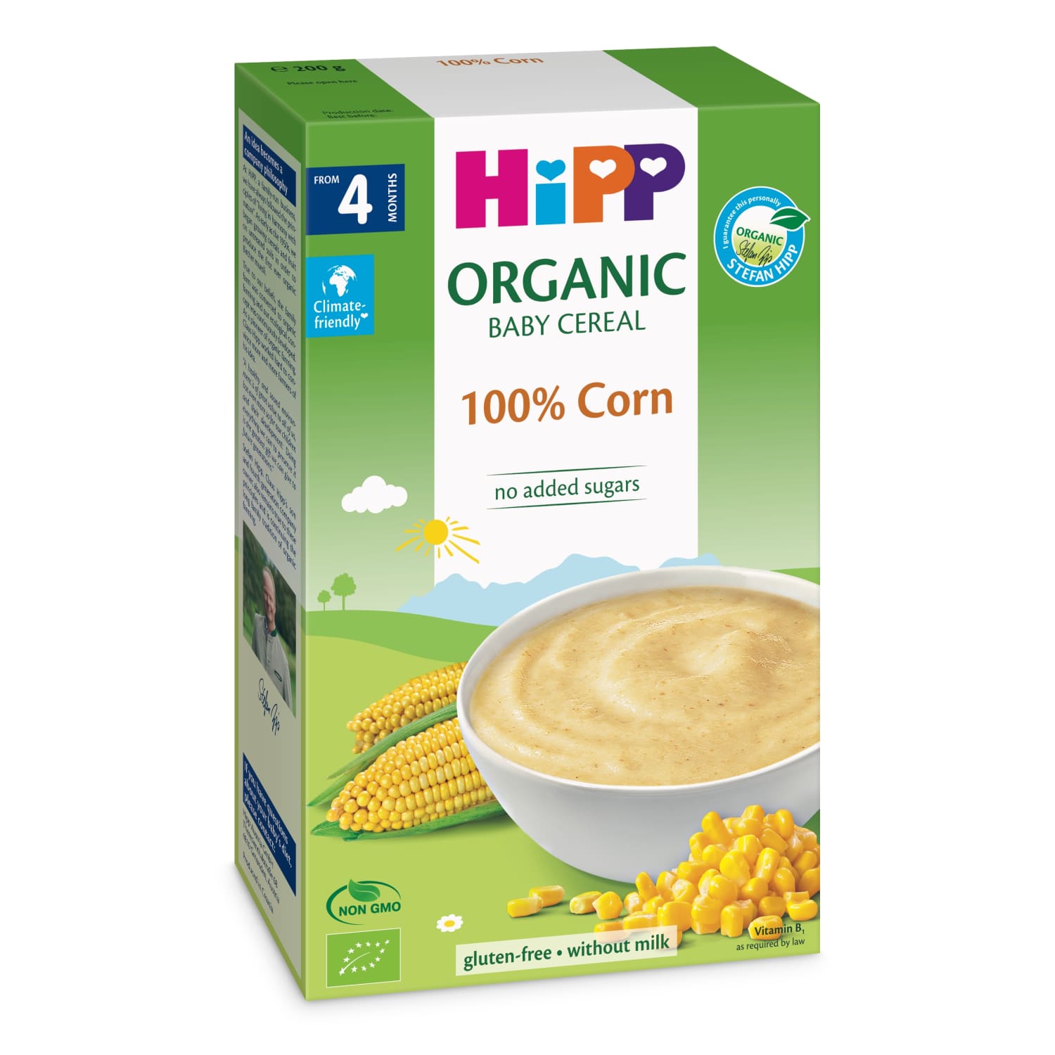 Kukurūzas pārsl.putra 100% Hipp BIO 200g