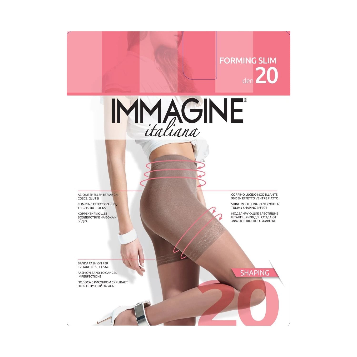 Mot pėd. immagine slim 20d nero 2